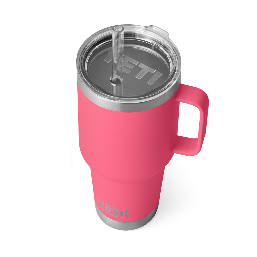 Yeti 35oz Straw Mug Tropical Pink