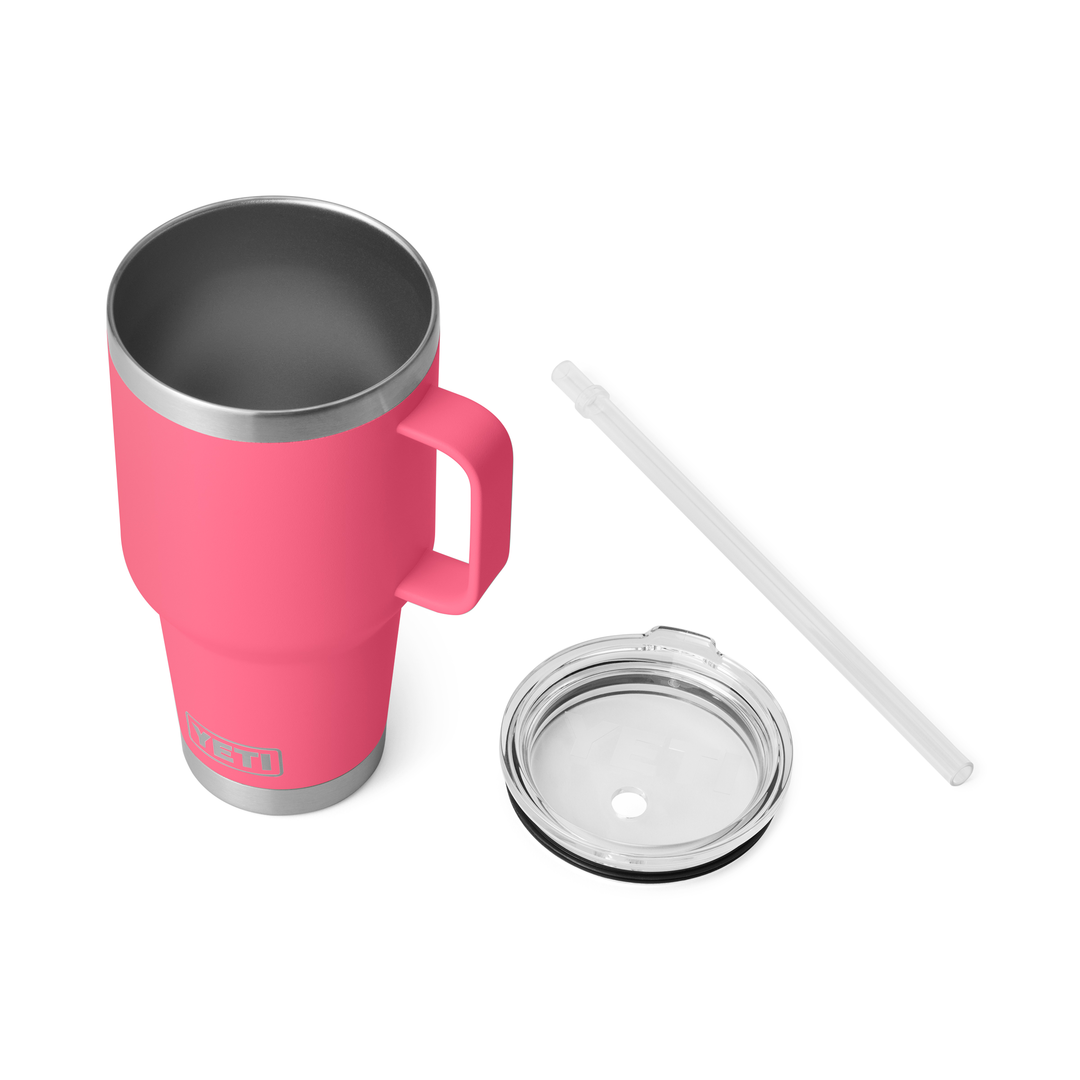 Yeti 35oz Straw Mug Tropical Pink