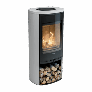Contura 910G Style Woodburning Stove in White