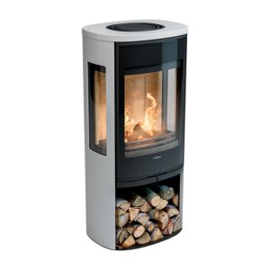 Contura 956G Style Woodburning Stove in White