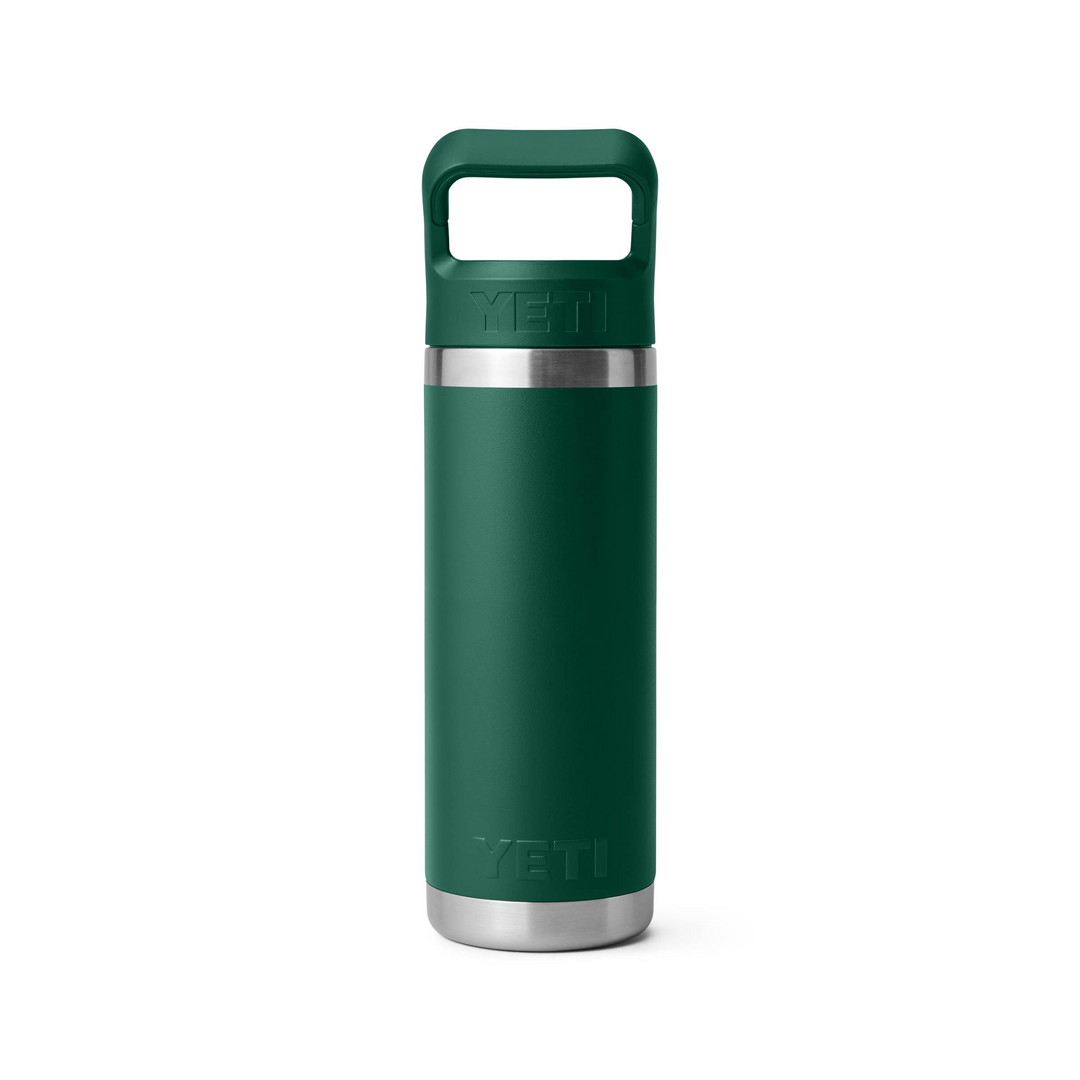 Yeti Rambler 18oz Colour Straw Bottle - Black Forest Green 3 Yeti Rambler 18oz Colour Straw Bottle