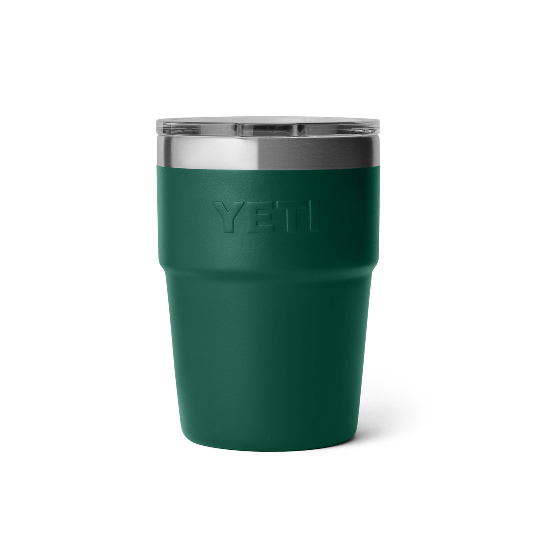 Yeti Rambler 16oz Stackable Cup - Black Forest Green 2 Yeti 16oz Stackable Cup
