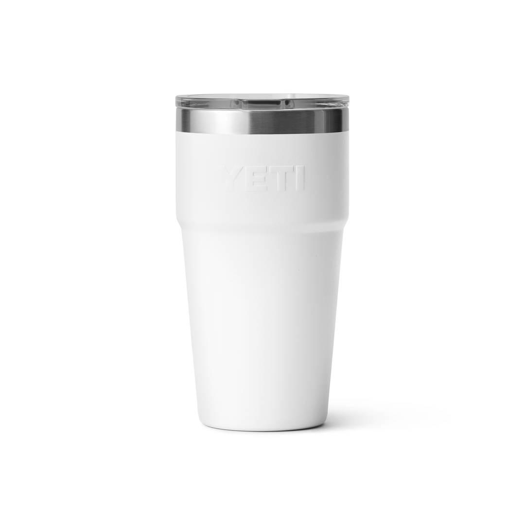 Yeti 20oz Stackable Cup - White 2 Yeti 20oz Stackable Cup - White - Image 2