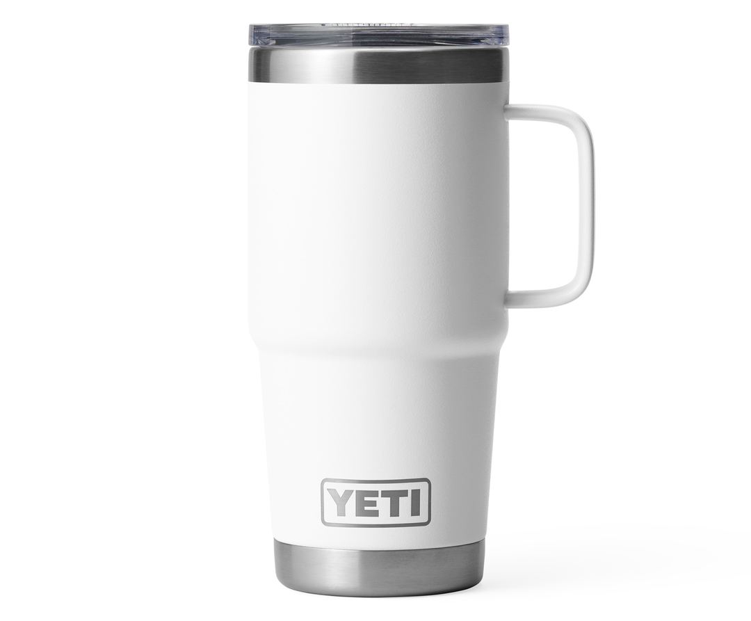 Yeti Rambler 20oz Travel Mug - White 1 Yeti Rambler 20oz Travel Mug