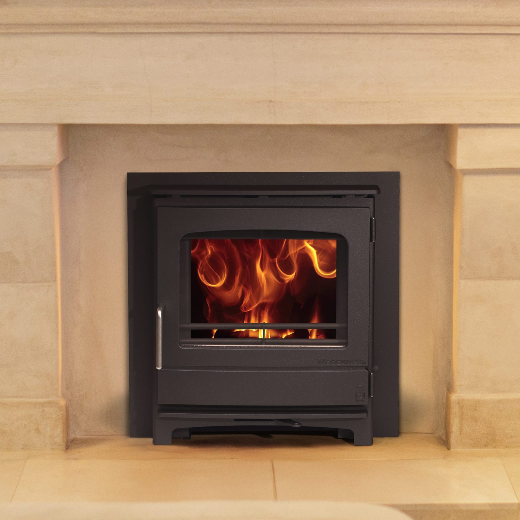 Woodwarm Fireview Inset ECO 5kw, Traditional Door 1 Woodwarm Fireview Inset ECO 5kw, Traditional Door