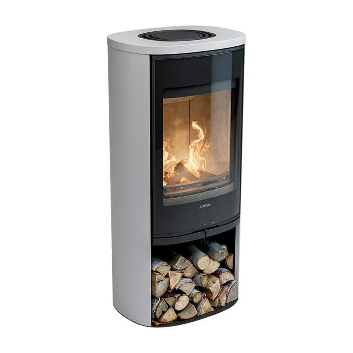 Contura 910G Style Woodburning Stove 3 Contura 910G White