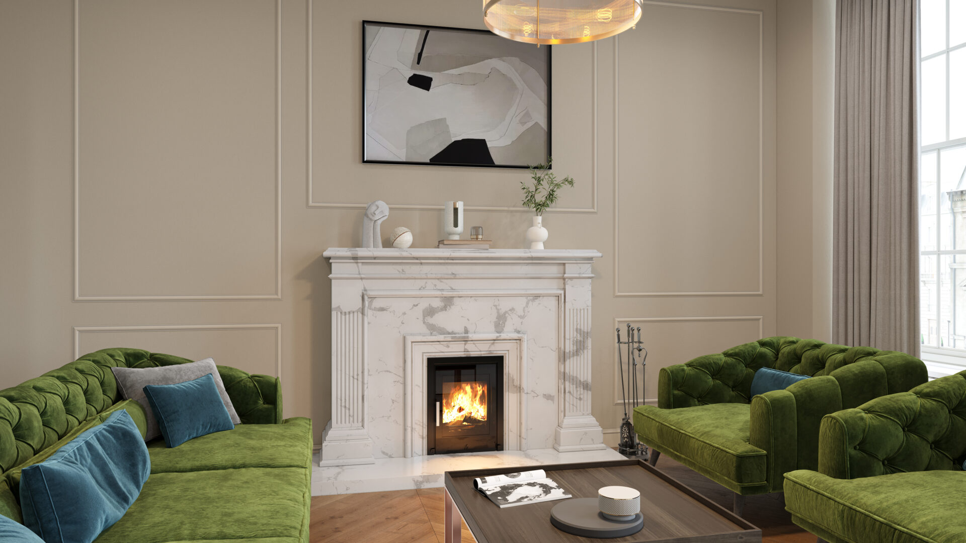 ACR Tenbury T400 BG Inset Stove 1 ACR Tenbury T400 BG