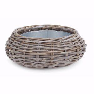 Neptune Littleton Round Zinc Lined Basket 34cm