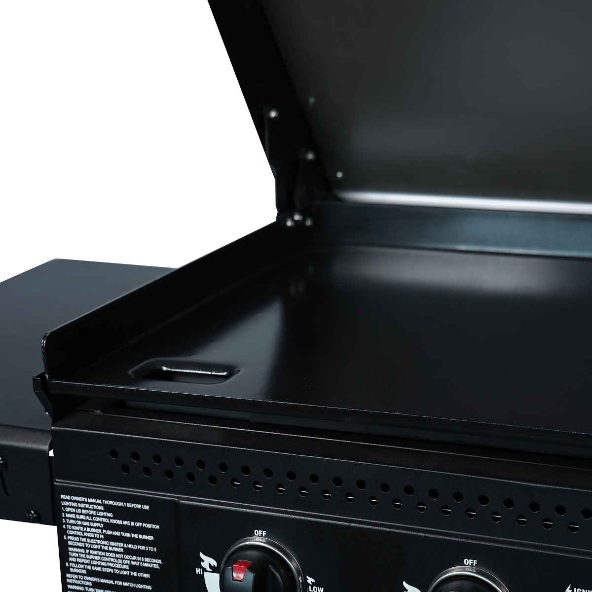 Char-Griller Flat Iron Premium Griddle 2 Char-Griller Flat Iron™ Premium Gas Griddle