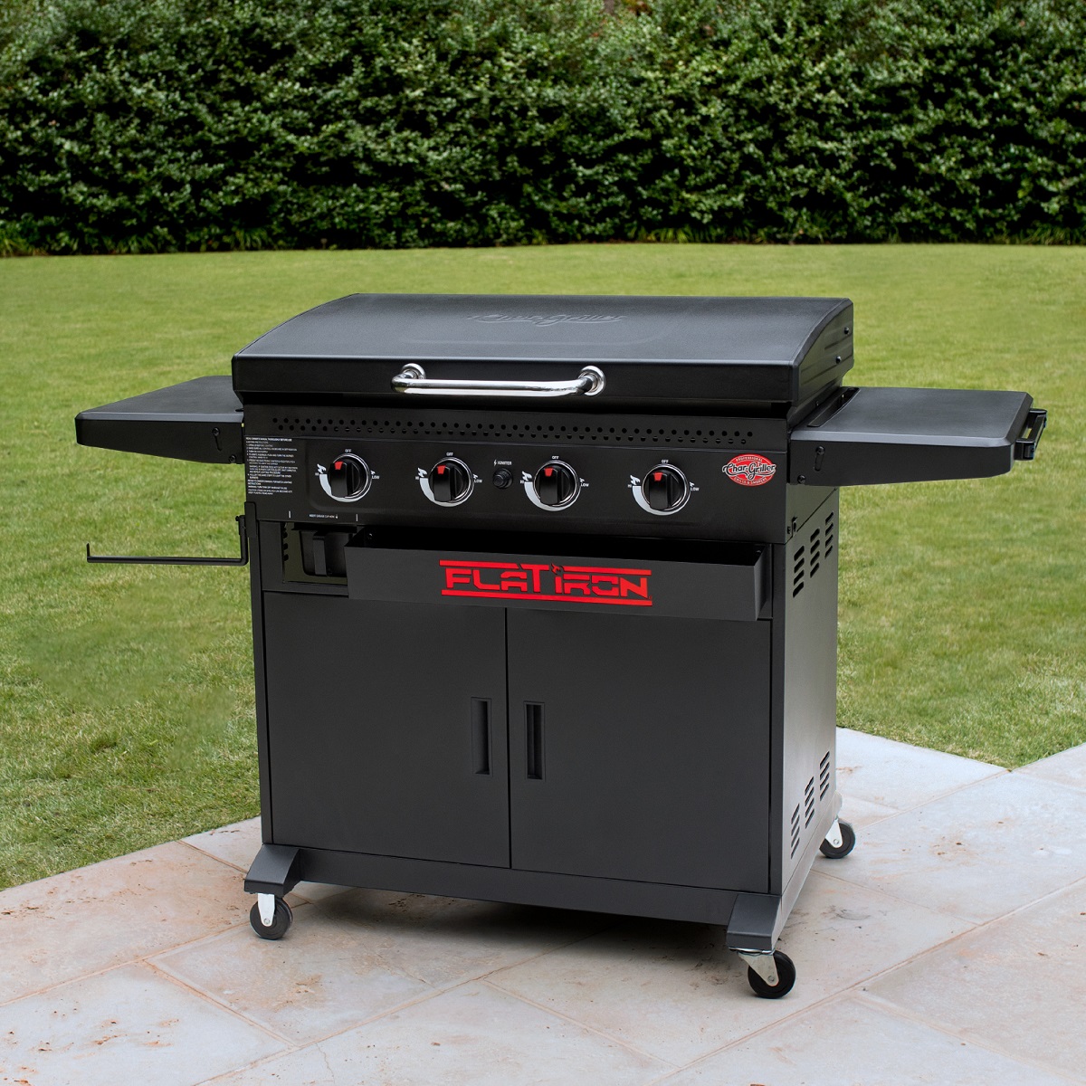 Char-Griller Flat Iron Premium Griddle 10 Char-Griller Flat Iron™ Premium Gas Griddle