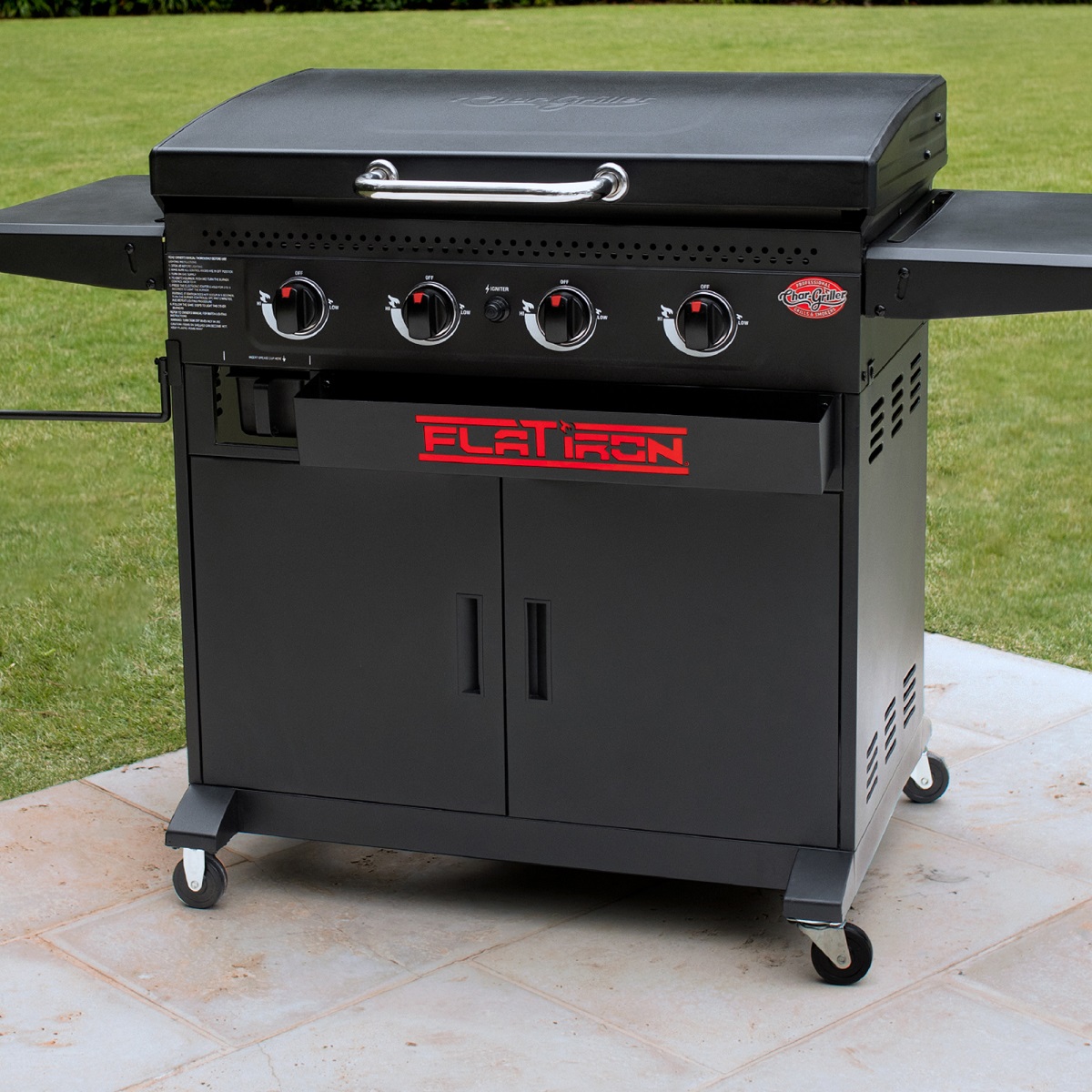 Char-Griller Flat Iron Premium Griddle 9 Char-Griller Flat Iron™ Premium Gas Griddle