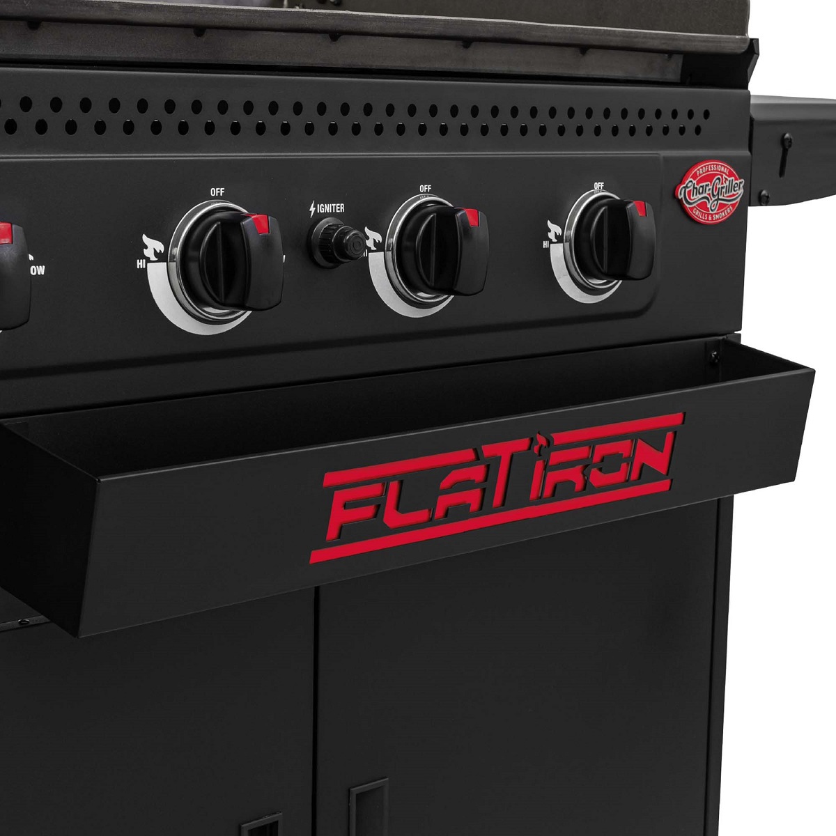 Char-Griller Flat Iron Premium Griddle 6 Char-Griller Flat Iron™ Premium Gas Griddle
