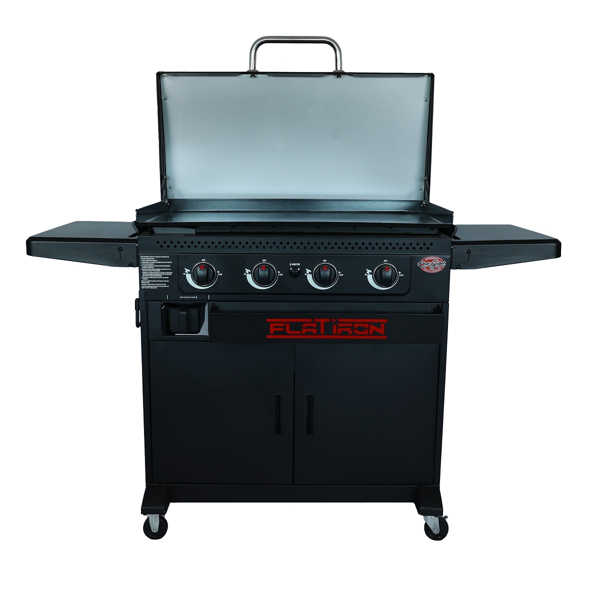 Char-Griller Flat Iron Premium Griddle 1 Char-Griller Flat Iron™ Premium Gas Griddle