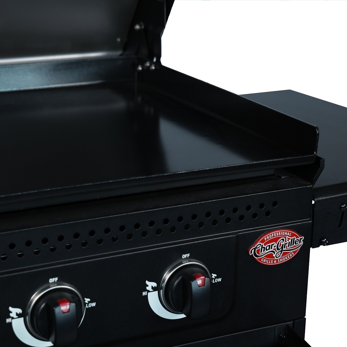 Char-Griller Flat Iron Premium Griddle 3 Char-Griller Flat Iron™ Premium Gas Griddle