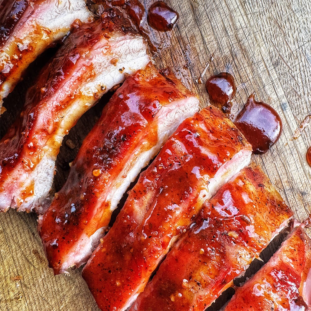 A&O Son of a Peach BBQ Sauce 2 Angus & Oink Son of a Peach BBQ Sauce