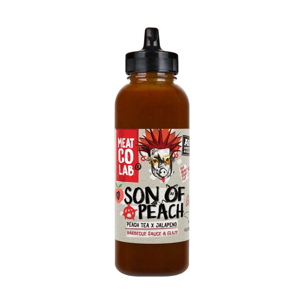 A&O Son of a Peach BBQ Sauce 1 Angus & Oink Son of a Peach BBQ Sauce