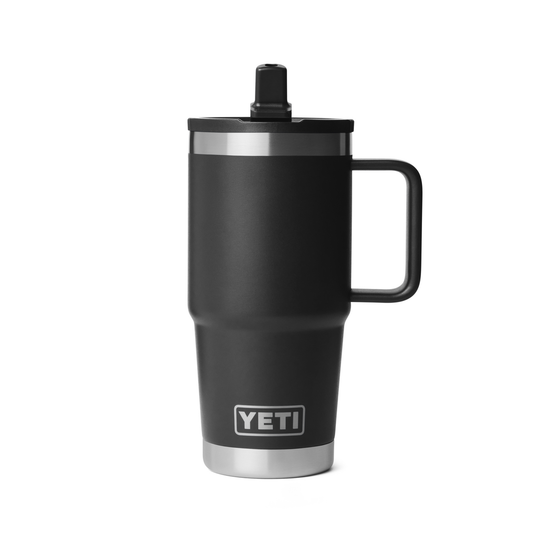 Yeti Rambler 20oz Travel Straw Mug - Black 6 20oz Travel Straw Mug