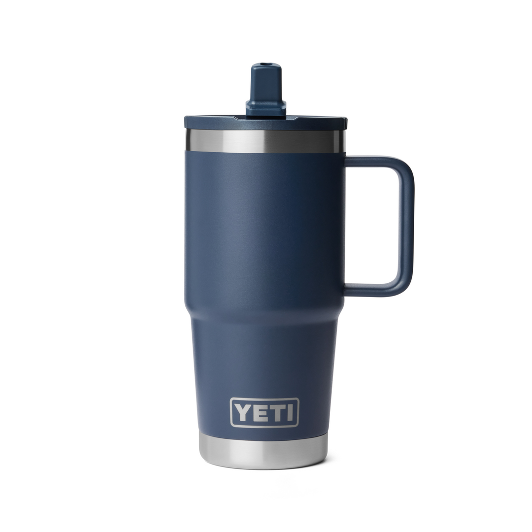 Yeti Rambler 20oz Travel Straw Mug - Navy 3 20oz Travel Straw Mug