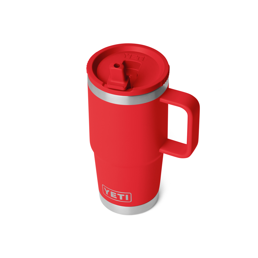 Yeti Rambler 20oz Travel Straw Mug - Rescue Red 4 20oz Travel Straw Mug
