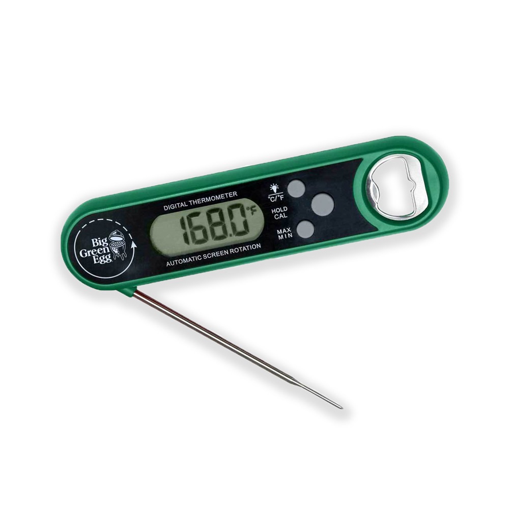 Big Green Egg Instant Read Digital Thermometer with Bottle Opener 1 Instant Read Thermometer with Bottle Opener